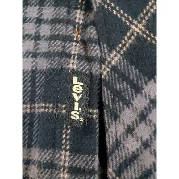 Levis Mens Shirt Jacket Size L Light Insulated Excellent Condition With Tag - Picture 3 of 8